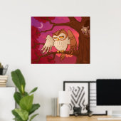 Mister Owley Poster (Thuiskantoor)