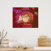 Mister Owley Poster (Keuken)