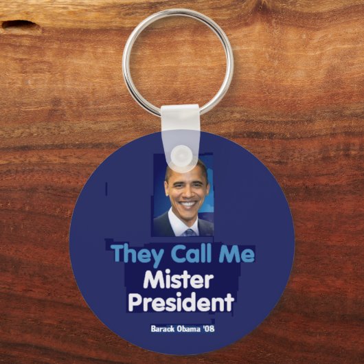 MISTER PRESIDENT Sleutelhanger (Voorkant)