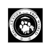 Mister President's goedkeuringszegel Rubberstempel (Afrduk)