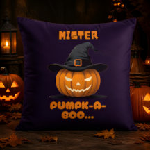 Mister Pumpk-A-Boo Halloween Pompoen