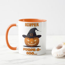 Mister Pumpk-A-Boo Halloween Pompoen