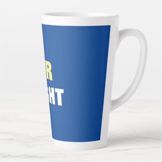 Mister rechts latte mok (Rechts)
