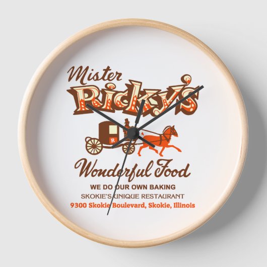 Mister Ricky's Restaurant, Skokie, Illinois (Voorkant)