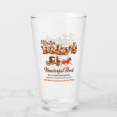 Mister Ricky's Restaurant, Skokie, Illinois Glas (Achterkant)