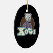 Mister Rogers Buurt X Owl Warmteoverdracht Keramisch Ornament (Rechts)