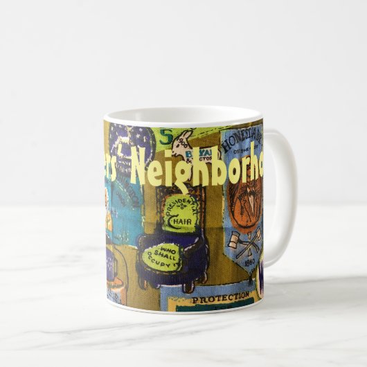 Mister Rogers fan mok (Voorkant rechts)