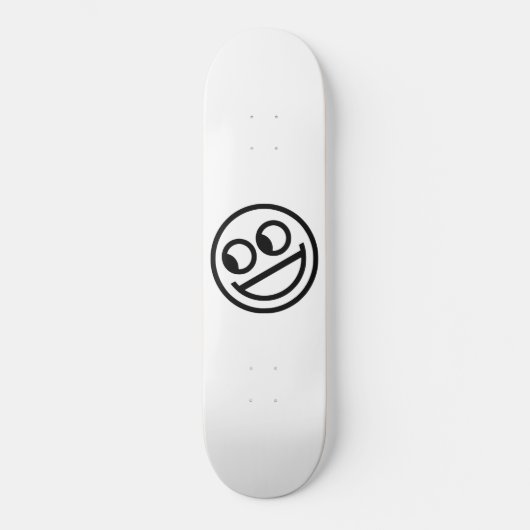 Mister Smile Persoonlijk Skateboard (Voorkant)