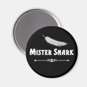Mister Snark Feather Magnet (Voorkant / Achterkant)