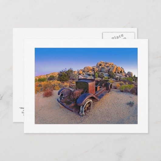 " Mister Toads Last Wild Ride " Briefkaart (Voorkant / Achterkant)