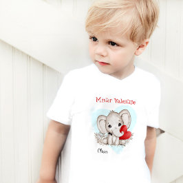 Mister Valentijn Gepersonaliseerde kleine jongen Kinder Shirts