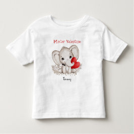 Mister Valentijn Gepersonaliseerde kleine jongen T Kinder Shirts
