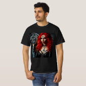 Misterio Místico: La Dama del Pentáculo T-shirt (Voorkant volledig)