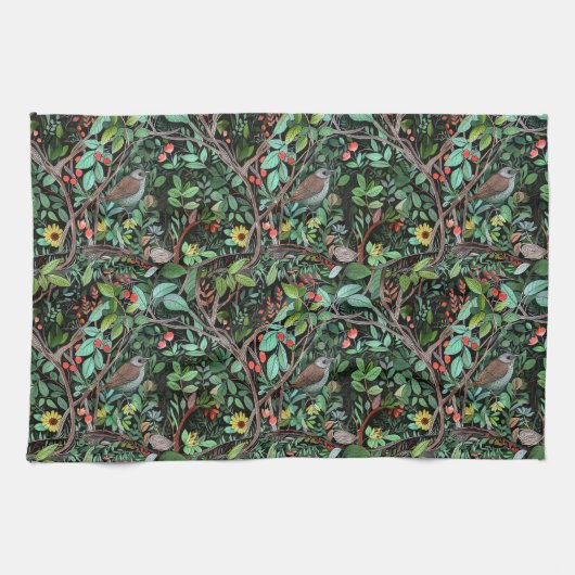 Misterious Forest Theedoek (Horizontaal)