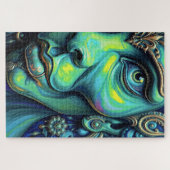 Mistical Portrait: Fusion of Art and Fantasy (Mist Legpuzzel (Horizontaal)