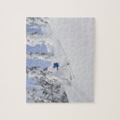 Mistie Fortin skis poeder Legpuzzel (Verticaal)