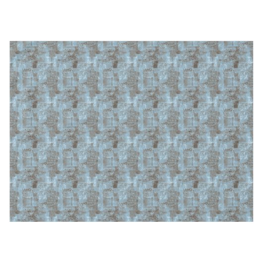 mistig stadspatroon tafelkleed (Voorkant (Horizontaal))