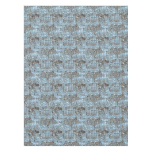 mistig stadspatroon tafelkleed (Voorkant)