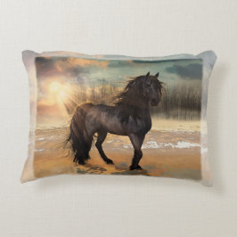 mistige friese ochtend accent kussen