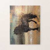 mistige friese ochtend legpuzzel (Verticaal)