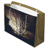 mistige Herfst avond Large Cadeautasje (Achterkant Gekanteld)