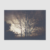 mistige Herfst avond Tissuepapier (Voorkant)
