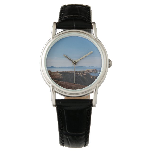 Mistige Horizon voorbij Wit Punt Horloge (Voorkant)