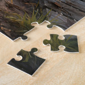 Mistige meersteiger met wilg legpuzzel (Zijkant)
