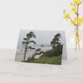 Mistige Ochtend op het Strand van het Kanon, Kaart (Gele Bloem)