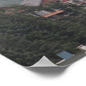 Mistige ochtend poster (Hoek)