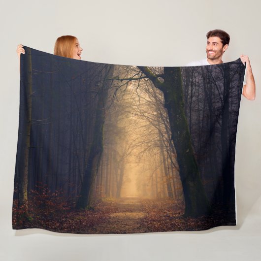 MISTIGE WEG FLEECE DEKEN (In situ)