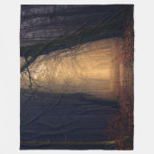MISTIGE WEG FLEECE DEKEN (Voorkant)
