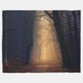 MISTIGE WEG FLEECE DEKEN (Voorkant (Horizontaal))