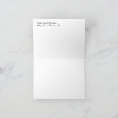 Mistige zonsondergang / Zeegezicht...... Kaart (Binnen)