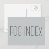 mistindex briefkaart (Voorkant / Achterkant)