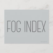 mistindex briefkaart (Voorkant)