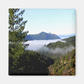 Misting ochtendmist...... magneet (Voorkant)