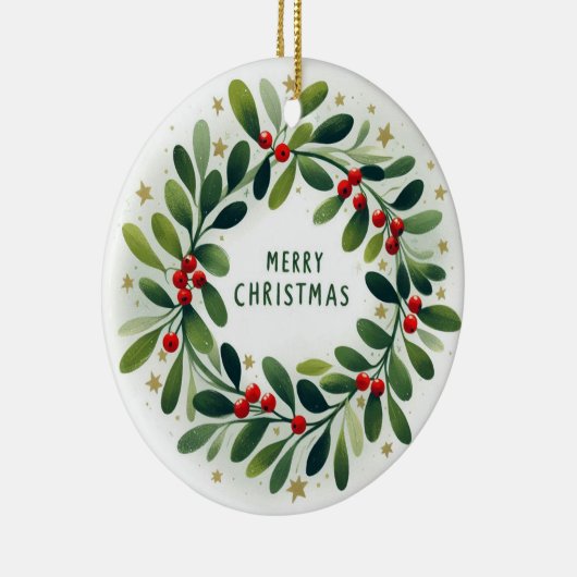 Mistle-Take Every Chance Christmas Ornament (Rechts)