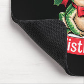 Mistle-toad Funny Christmas Toad Pun  Muismat (Hoek)