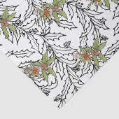 Mistle Toe Holly Tissuepapier (Detail)