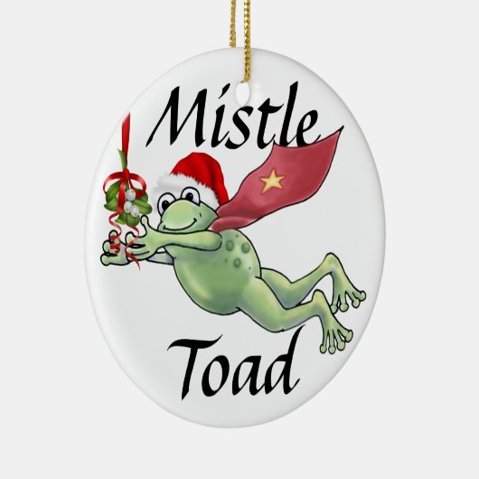 MistleToad 3 - SRF Keramisch Ornament (Rechts)