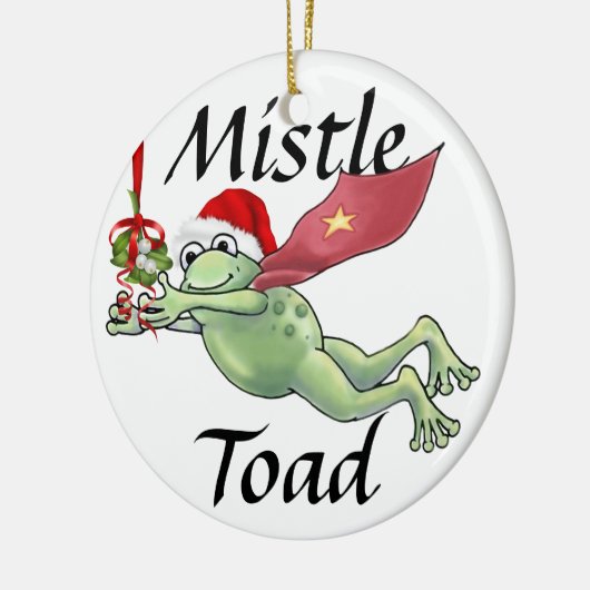 MistleToad 3 - SRF Keramisch Ornament (Links)