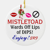 MISTLETOAD 4 - SRF KERAMISCH ORNAMENT (Achterkant)