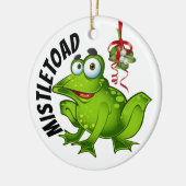 MistleToad 4 - SRF keramisch siermiddel Ornament (Links)