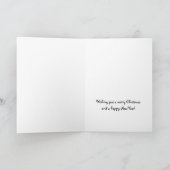 Mistle'toad kerstfeestkaartje feestdagen kaart (Binnen)