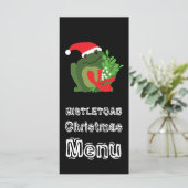 Mistle'toad kerstmenu menu (Staand voorkant)