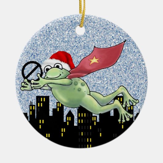 MISTLETOAD - SRF KERAMISCH ORNAMENT (Voorkant)