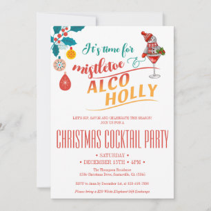 Mistletoe & Alco-Holly Kerstcocktail Brunch Kaart