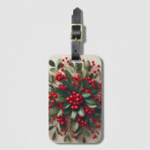 Mistletoe  bagagelabel (Voorkant (verticaal))