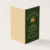 Mistletoe Bells Kerst Kaarten (Buitenkant)